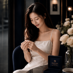 Nhẫn nữ bạc 925 moissanite dáng solitaire – điểm sáng ở lại thật lâu