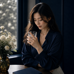 Nhẫn nữ bạc 925 đính kim cương Moissanite 0,5 Carat