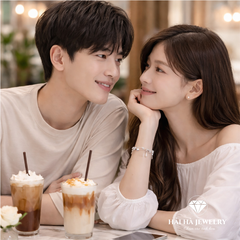 Vòng tay bạc ngôi sao dịu sáng – Những điều nhỏ bé luôn ở lại | Hải Hà Jewelry