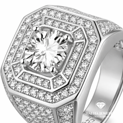 Nhẫn nam bản lĩnh tĩnh – Vị thế không cần lên tiếng | Hải Hà Jewelry