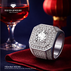 Nhẫn nam bản lĩnh tĩnh – Vị thế không cần lên tiếng | Hải Hà Jewelry