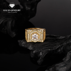 Nhẫn nam đa giác – Vững vàng trong im lặng | Hải Hà Jewelry