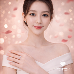 Nhẫn marquise đan xoắn – Nhịp dịu dàng của điều thật | Hải Hà Jewelry