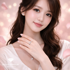 Nhẫn trái tim đan xen – Gắn kết bằng yêu thương dịu dàng | Hải Hà Jewelry