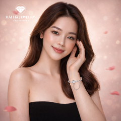 Vòng tay bạc 925 charm “Forever” – Kết nối bền vững trong chuyển động tinh tế