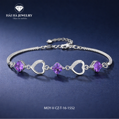 Vòng tay ba điểm sáng tròn | Hải Hà Jewelry