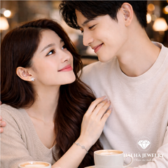 Vòng tay hoa nhỏ an yên – Nở theo nhịp cảm xúc | Hải Hà Jewelry