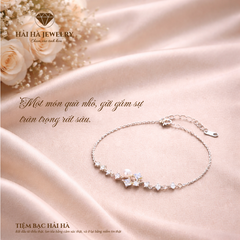 Vòng tay sao và ngọc trai – Dịu dàng giữa những điều lấp lánh | Hải Hà Jewelry