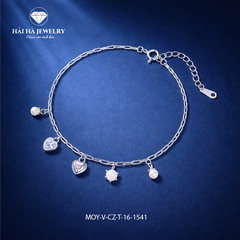 Vòng tay charm trái tim & ngọc trai – Những điều yêu thương ở lại rất khẽ | Hải Hà Jewelry