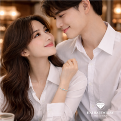 Vòng tay sao và ngọc trai – Dịu dàng giữa những điều lấp lánh | Hải Hà Jewelry
