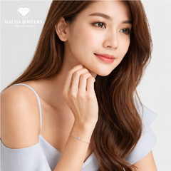 Vòng tay thánh giá nhỏ – Niềm tin ở lại rất khẽ | Hải Hà Jewelry