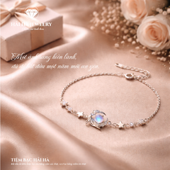 Vòng tay Trăng sao & ngọc trai – Ánh sáng dịu của những điều thầm lặng | Hải Hà Jewelry