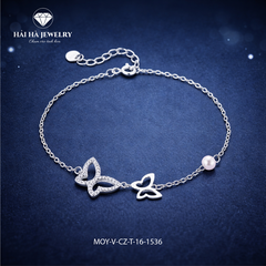 Vòng tay cánh bướm ngọc trai – Dịu dàng khi được là chính mình | Hải Hà Jewelry
