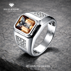 Nhẫn bạc nam đá zultanite diaspore – bản lĩnh của sự chuyển hóa | Hải Hà Jewelry