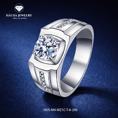 Nhẫn bạc nam bản lĩnh lặng thầm | Hải Hà Jewelry