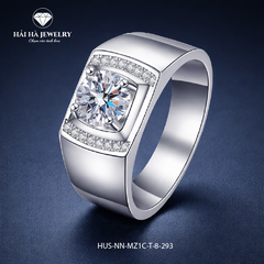 Nhẫn bạc nam vững vàng từ điều thật | Hải Hà Jewelry