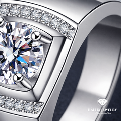 Nhẫn bạc nam vững vàng từ điều thật | Hải Hà Jewelry