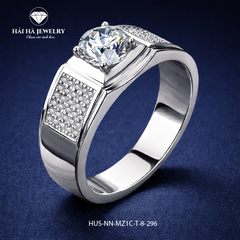 Nhẫn bạc nam bản lĩnh vững vàng | Hải Hà Jewelry