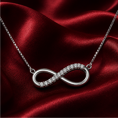 Dây chuyền bạc s925 cao cấp đính Moissanite
