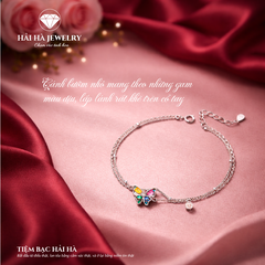 Vòng tay Bướm đa sắc – Những chuyển động nhỏ của niềm vui | Hải Hà Jewelry