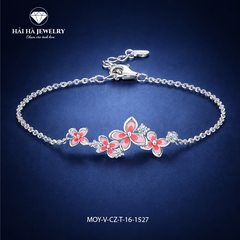 Vòng tay Hoa cánh hồng – Dịu dàng nở giữa những điều thân quen | Hải Hà Jewelry