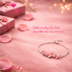 Vòng tay Hoa cánh hồng – Dịu dàng nở giữa những điều thân quen | Hải Hà Jewelry