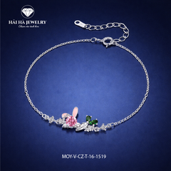 Vòng tay Thỏ nhỏ & mầm xanh – Dịu dàng lớn lên từ những điều trong trẻo | Hải Hà Jewelry