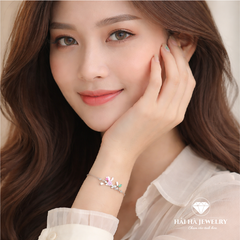 Vòng tay Thỏ nhỏ & mầm xanh – Dịu dàng lớn lên từ những điều trong trẻo | Hải Hà Jewelry