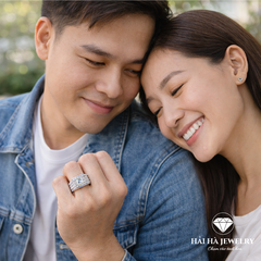 Nhẫn bạc nam bản lĩnh vững vàng | Hải Hà Jewelry