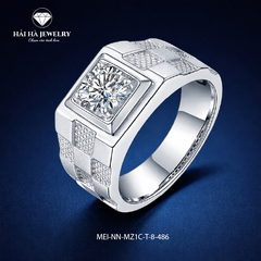 Nhẫn bạc nam vững vàng từ điều thật | Hải Hà Jewelry