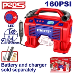 Thân máy bơm hơi PIN EMTOP ELAC2002