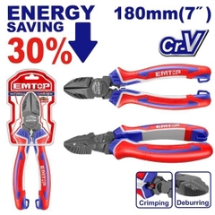 Kìm cắt trợ lực 30% 7 inch emtop EPLRD0721