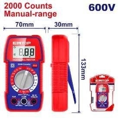 Đồng hồ vạn năng kỹ thuật số DC 600V EDMR5360011