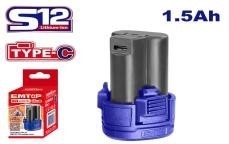 Cục pin emtop Lithium-Ion TYPE-C EBPK12153