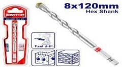 Mũi khoan bê tông ( Đuôi lục giác) ECDB030812