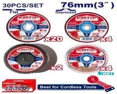 Bộ đĩa cắt và mài EMTOP ECGD07630