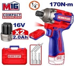 Bộ máy siết vít PIN EMTOP 16V - ECIRL16178