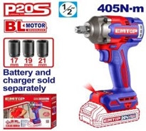 Thân Máy Siết Bulong PIN EMTOP Lực siết 405Nm mã ECIWL20451