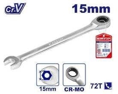 Cờ lê vòng miệng 15mm tự động ECSPAR151