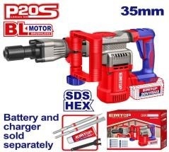 Thân máy Khoan Đục PIN 20V PHI 35MM EMTOPELDB20358