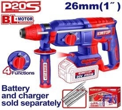 Thân máy Khoan Đục BÊ TÔNG Pin EMTOP PINELRH20268