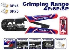 Kìm bấm cos viễn thông 8'' emtop EMPCR46801