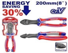 Kìm cắt trợ lực 30% 8 inch emtop EPLRHD0821