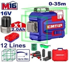 Bộ máy laser 12 tia PIN emtop16.8V - ESLE12301