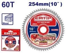 Đĩa cắt gỗ TCT emtop ETCT125423