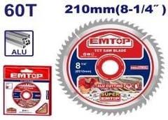 Đĩa cắt nhôm TCT emtop ETCT2210601
