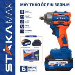 Máy Tháo Ốc Pin 380N.m STAKA MAX KA-2882