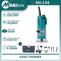 Máy phay gỗ cầm tay Mailtank SH134 cốt 6.35mm 350W máy soi gỗ máy phay alu tạo rãnh máy soi gỗ cầm tay, máy phay mini