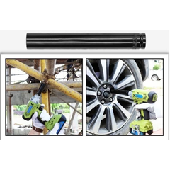 Đầu tuýp lục giác 1/2 đủ số thân dài 76mm màu đen cứng cáp