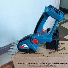 Máy cắt tỉa hàng rào cắt cây cảnh KUTAN động cơ lõi đồng 100% - chân pin phổ thông 4cm